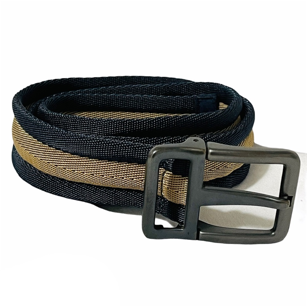 Cole Haan mens stripe belt. Size is 30